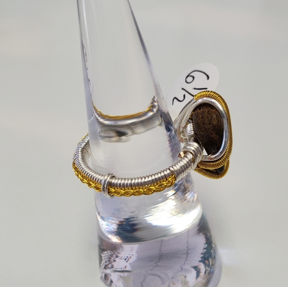 "On the prowl" Tigers eye Handmade ring size 6.5 - Picture 4 of 7